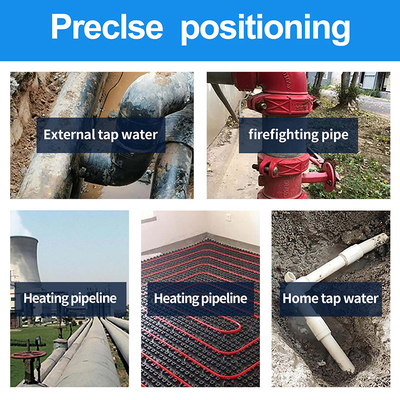 Pqwt-L5000 Multi Sensors 5m Derinlik Su borusu Sızıntı Detektörü İçeride Dışarıda