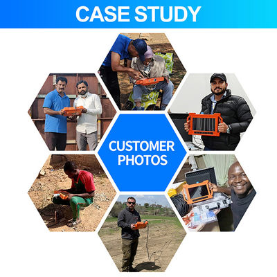 PQWT GT1000A Jeolojik Arama Ekipmanları Uzun Menzilli Su Dedektörü 18 Kanal