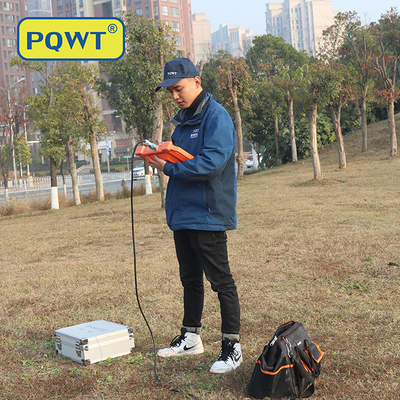 PQWT GT1000A Jeolojik Arama Ekipmanları Uzun Menzilli Su Dedektörü 18 Kanal