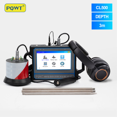 PQWT CL500 Dış Mekan Boru Su Kaçak Dedektörü Derinlik 5M