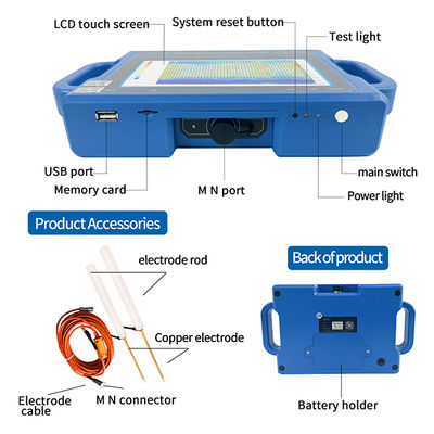 PQWT S150 Yeraltı Suyu Dedektörü 150m Derinlik Otomatik Haritalama