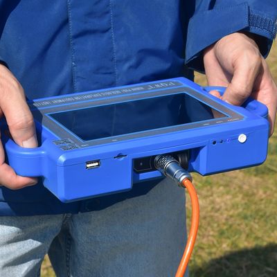 800x480 dokunmatik ekranla PQWT S300 direnç ölçer, yeraltı suyu tespiti için 0.001mV doğruluk ve 9 kg ağırlık