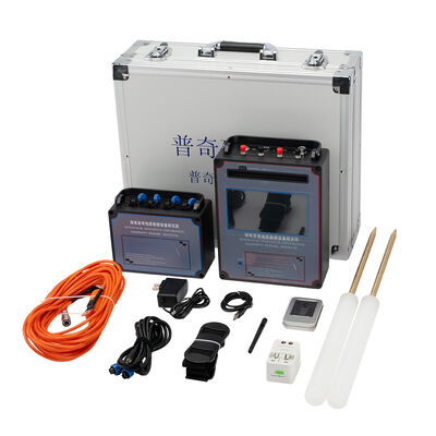 PQWT-TC1200 Derin Yeraltı Suları Bulma için 1200m Derinlikte Çok Frekanslı LCD Ekranlı Su Detektörü