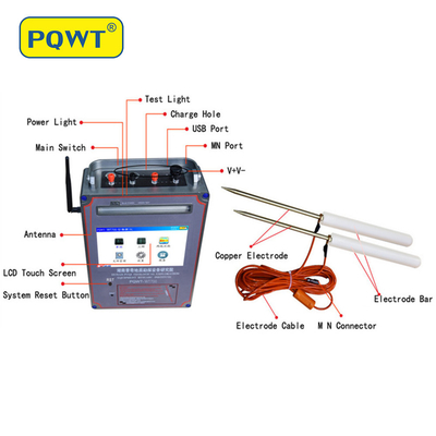 PQWT WT700 Jeolojik Arama Ekipmanları Yeraltı Maden Suyu Tespit Cihazı