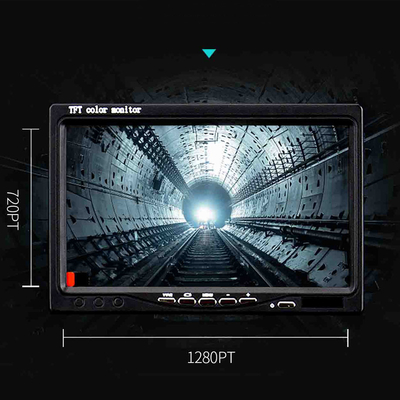 1080P 7 İnç Endoskop Boru Muayene Kamerası 20M 25MM Kafa