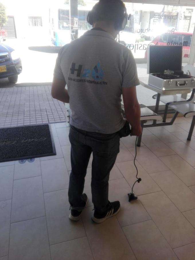 Kapalı boru hattı su sızıntısı dedektörü tesisatçı kiti L50 4