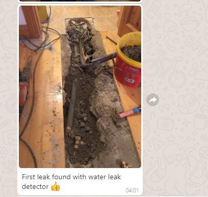 Su Sızıntıları Algılama Aletleri 5 Metre İçeride ve Dışarıda Boru hattı 6
