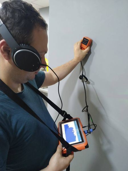 Pqwt-L7000 Dış ve İçerideki 5m Derinlikteki Boru Sızıntı Detektörü 6