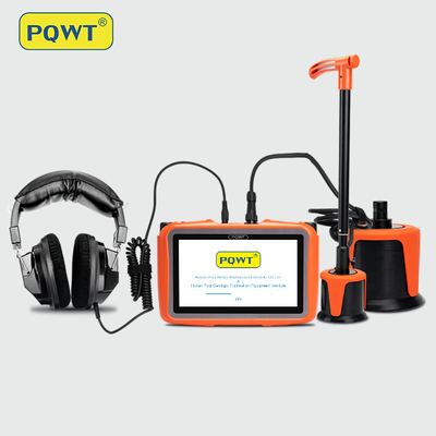 PQWT L6000 Sıhhi Tesisat Su Kaçak Dedektörü Ekipmanları 7 İnç LCD Dokunmatik Ekran